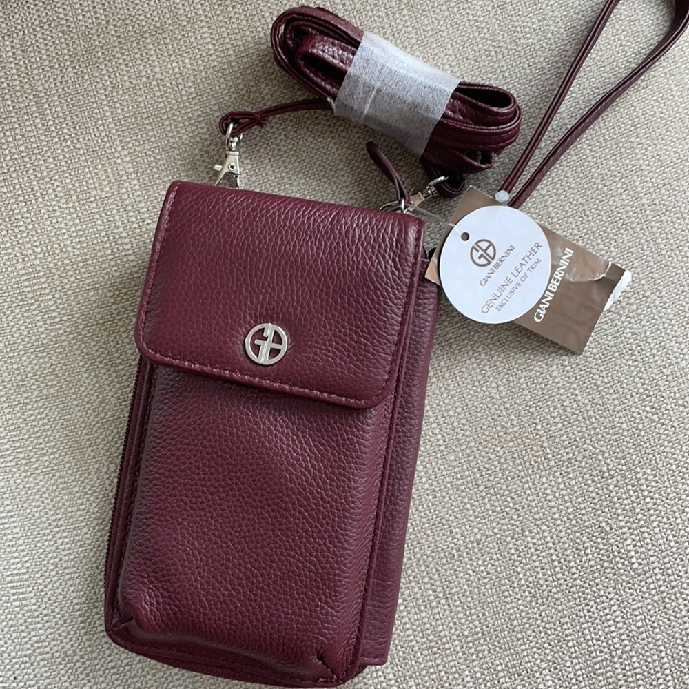 NWT Leather Phone Wallet